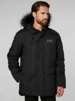 Куртка парка мужская, Helly Hansen, SVALBARD PARKA, цвет черный, размер S