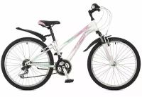 Велосипед горный Stinger "Latina", цвет: белый, 24", рама 14"