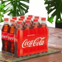 Газированный напиток Coca-Cola classic (Казахстан), 0,5л, упаковка 12 шт