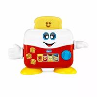 Интерактивная развивающая игрушка Chicco Mr Toast, 1-3 года, красный/желтый/белый