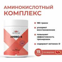 Аминокислотный комплекс Red Star Labs Amino X, 180 г, вкус: арбуз