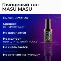 Выравнивающий топ для гель-лака с высоким блеском Thick Top Coat, без липкого слоя, 8 мл, M298-80