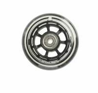 Набор колес для роликов (8 шт.) Rollerblade Wheels Pack 76mm/80A + SG 5 + Alu Spacer 6mm - Black