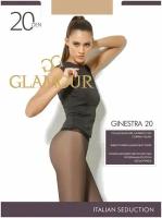 Колготки капроновые, Glamour Collant Ginestra 20 ден, цвет лёгкий загар (miele), р-р 3