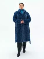 Пальто ALEF, размер 52, синий