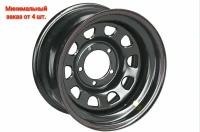 Диск колеса стальной OFF-ROAD Wheels UAZ 16x7 5x139.7 d110 ET-0 черный №79В