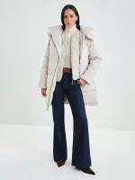 Zarina Куртка с капюшоном, цвет Бежевый, размер XL (RU 50), 3420434134-62