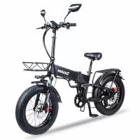 Электровелосипед Minako X на спицах 2023 Черный