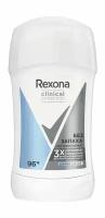 REXONA Антиперспирант-карандаш гипоаллергенный без запаха Rexona Clinical Protection унисекс, 40 мл