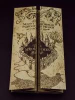 Карта Мародеров, карта Хогвартс, товар Гарри Поттер, Harry Potter, косплей аксессуар, вещь из фильма