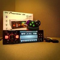 Автомагнитола Pioneer 1Din с экраном MP5-4251 с Bluetooth, AUX, USB+пульт