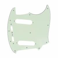 Пластиковая панель, трехслойная, Fender Mustang Japan, PARTS MX1403MT, зеленый мятный