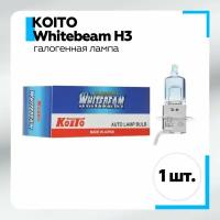 Лампа автомобильная галогенная KOITO Whitebeam H3 4000K 12V 55W