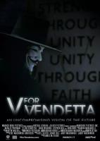 Плакат, постер на бумаге V for Vendetta/В-значит Вендетта. Размер 21 х 30 см