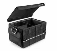 Органайзер для багажника UGREEN LP256 (80710) Car Trunk Organizer 55L Oxford+Aluminium Alloy. Цвет: черный