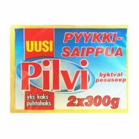 Хозяйственное мыло Pilvi пятновыводитель 0.3 кг, 2 шт. в уп