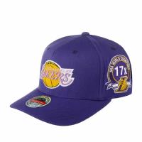 Бейсболка MITCHELL NESS арт. HHSSINTL1266-LALPURP Los Angeles Lakers NBA (фиолетовый), размер ONE