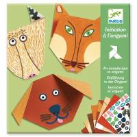 Набор для оригами Djeco «Бумажные животные»