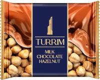 Молочный шоколад с цельным лесным орехом Turrim - 1 шт
