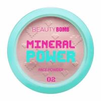 BEAUTY BOMB Пудра минеральная для лица Mineral powder, 9 г, 02 Бежевый