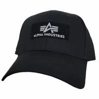 бейсболка ALPHA INDUSTRIES Цвет: черный Размер: One size