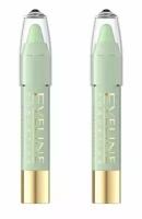 Eveline Cosmetics Корректирующий карандаш Art Professional Make-up Тон 4 Green, 2 шт