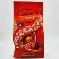 Шоколадные конфеты Lindt LINDOR Blood Orange Красный апельсин 137 г (Финляндия)