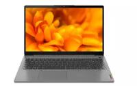 Ноутбук Lenovo IdeaPad 3 15IAU7 Core i3 1215U 8Gb SSD256Gb Intel UHD Graphics 15.6" TN FHD (1920x1080) noOS grey WiFi BT Cam (82QD00DMUE)