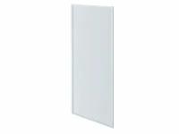 Душевая стенка Aquatek 90x200, Неподвижная душевая стенка для комбинации с дверью, профиль черный, стекло прозрачное (AQ ARI WA 09020BL)