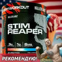 Предтренировочный комплекс Killer Labs STIM REAPER Black America Pop 30 порций / Стим Рипер