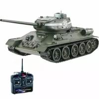 Радиоуправляемый танк Taigen Т-34/85 СССР 1:16 (зеленый, звук, дым V3) - AS3909-B-GREEN