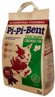 Наполнитель Pi-Pi-bent Сенсация свежести комкующийся 10 кг