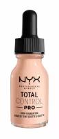 Тональная основа NYX PROFESSIONAL MAKEUP TOTAL CONTROL PRO DROP FOUNDATION, 1,3, LIGHT PORCELAIN