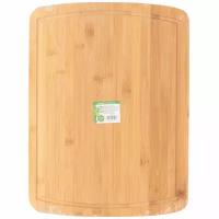 Доска разделочная бамбук, 40х30х1.5 см, прямоугольная, H-1765