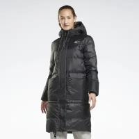 Куртка женская Reebok OW LONG DOWN Jacket black, черный XL