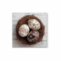 Декупажная карта - Пасхальные яйца, салфетки трехслойные, 33 х 33 см, 1 упаковка