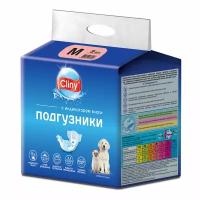 Cliny подгузники для животных 5-10 кг размер M (9шт) M