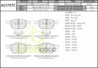 Тормозные колодки дисковые Anchi AC1737C