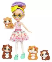 Mattel. Кукла "Enchantimals Glee Guinea Pig & Family" Морская свинка и ее семья арт. HHB84 HHB84