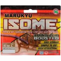 Силиконовая приманка Marukyu Isome L IS02 #Brown sandworm