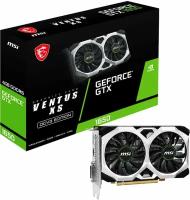 Видеокарта MSI PCI-E GTX 1650 D6 VENTUS XS OCV3 NVIDIA GeForce GTX 1650 4096Mb 128 GDDR6 1620/12000 DVIx1 HDMIx1 DPx1 HDCP Ret