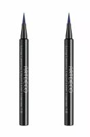 ARTDECO Подводка для век Long Lasting Liquid Liner Intense, тон 12, 0,6 мл, 2 шт