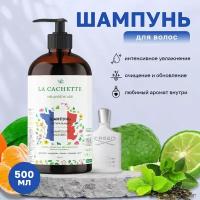 Шампунь для волос увлажняющий La Cachette U031 Silver Mountain Water, 500 мл, с дозатором