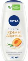 Гель-уход для душа Nivea Крем и абрикос 250г