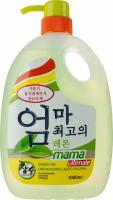 Mama Ultimate / Бальзам для мытья посуды Mama Ultimate Green Tea 1л 1 шт