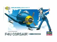 Hasegawa H-TH12 Самолёт Egg plane F4U Corsair Модель для сборки