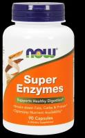 Коэнзим Q10 NOW Super Enzymes 90 капсул