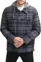 Куртка-рубашка Levi's, размер L, серый