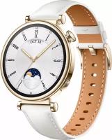 Смарт-часы HUAWEI WATCH GT4 ARA-B19 white leather