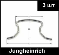 3 шт Пружинная скоба крепления силового штока JUNGHEINRICH (Гидравлическая тележка)(Запчасти для рохли) тифон